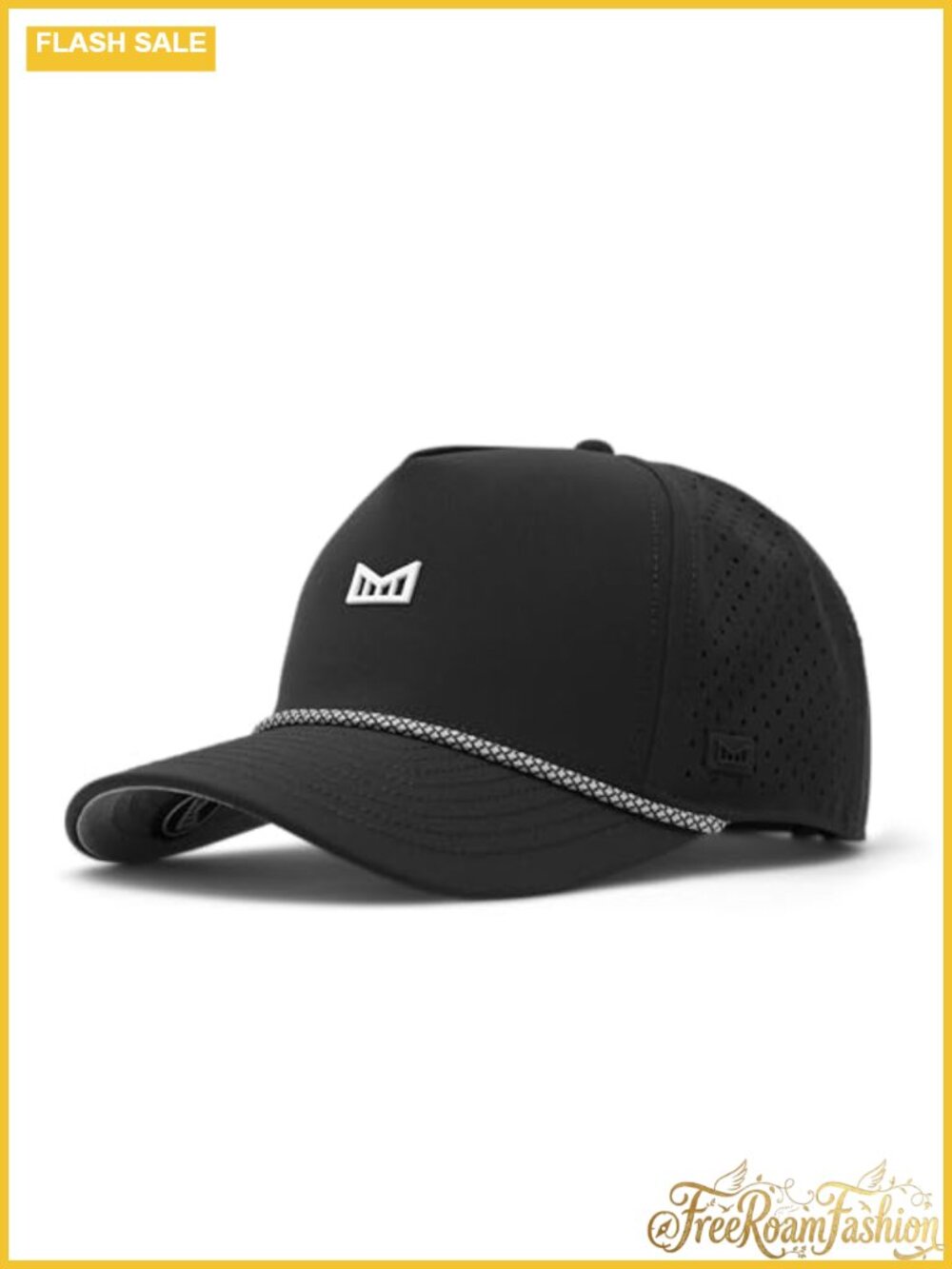 Odysea Rope Bulls Icon Hydro Baseball Cap Water Repellent Floating Snapback